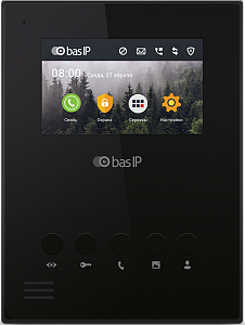 IP-Видеодомофон BAS-IP AU-04LA BLACK